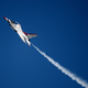 A U.S. Air Force Thunderbird at the Daytona 500 in February.